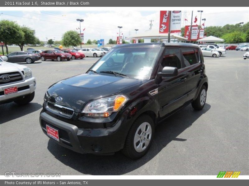 Shadow Black / Black Cloth 2011 Kia Soul 1.6