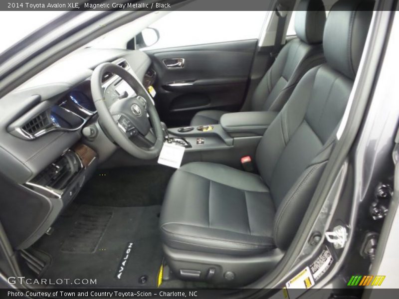 Magnetic Gray Metallic / Black 2014 Toyota Avalon XLE
