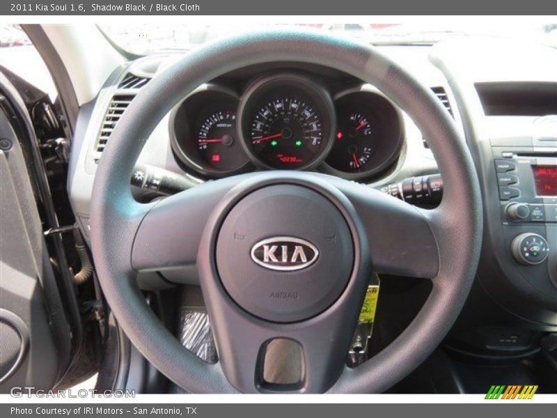 Shadow Black / Black Cloth 2011 Kia Soul 1.6
