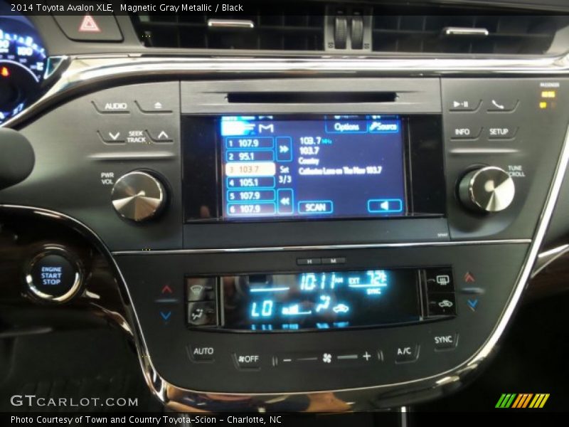 Magnetic Gray Metallic / Black 2014 Toyota Avalon XLE