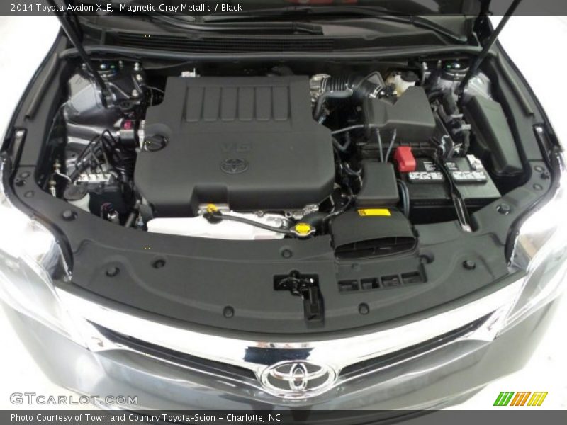 Magnetic Gray Metallic / Black 2014 Toyota Avalon XLE
