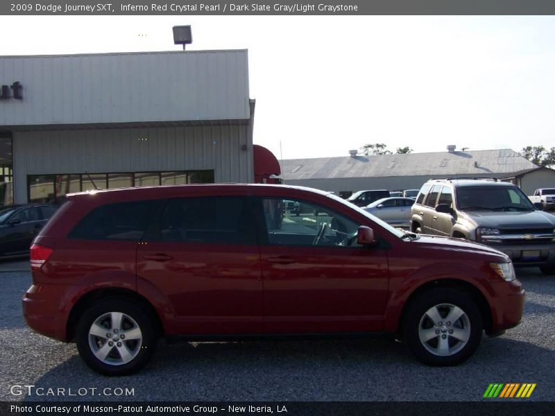 Inferno Red Crystal Pearl / Dark Slate Gray/Light Graystone 2009 Dodge Journey SXT
