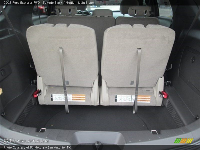 Tuxedo Black / Medium Light Stone 2015 Ford Explorer FWD