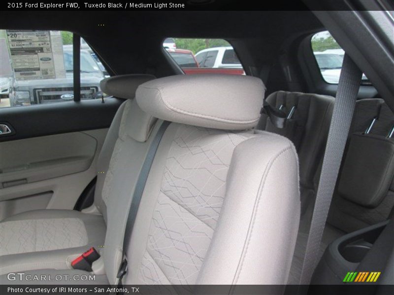 Tuxedo Black / Medium Light Stone 2015 Ford Explorer FWD