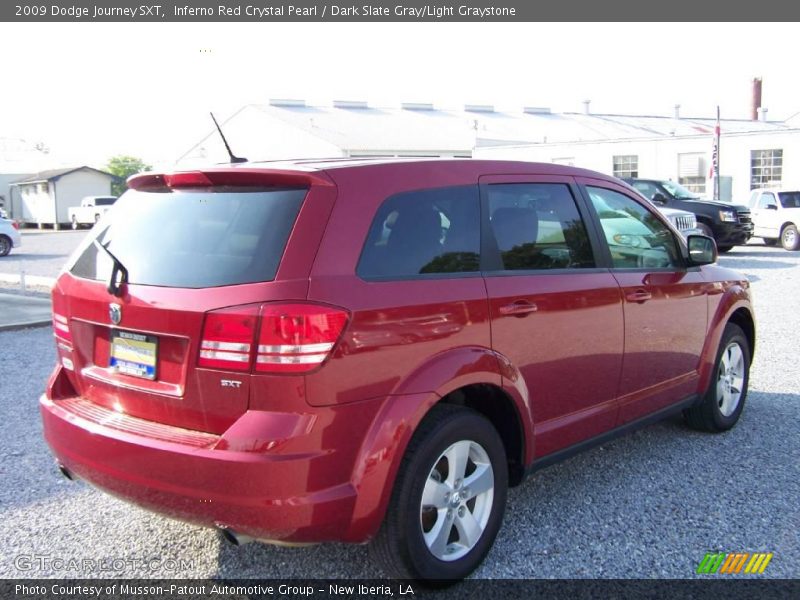 Inferno Red Crystal Pearl / Dark Slate Gray/Light Graystone 2009 Dodge Journey SXT