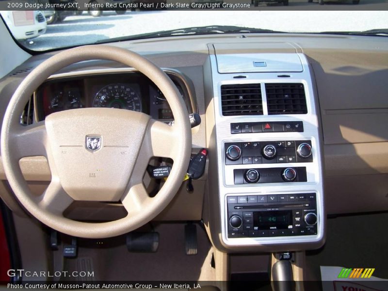 Inferno Red Crystal Pearl / Dark Slate Gray/Light Graystone 2009 Dodge Journey SXT