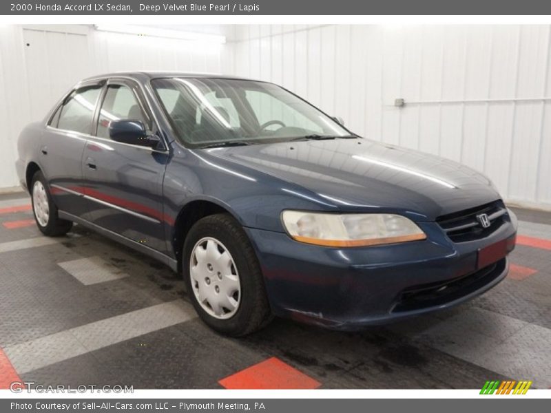 Deep Velvet Blue Pearl / Lapis 2000 Honda Accord LX Sedan