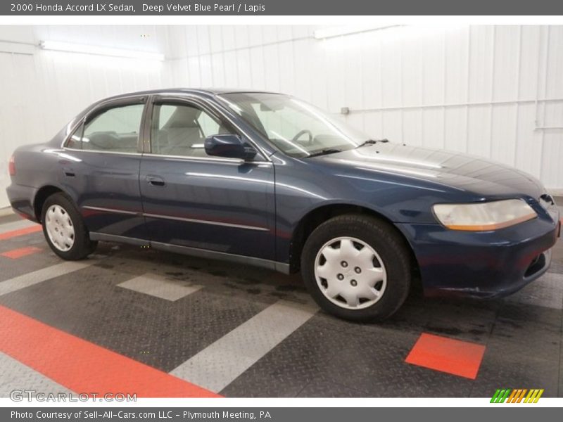 Deep Velvet Blue Pearl / Lapis 2000 Honda Accord LX Sedan