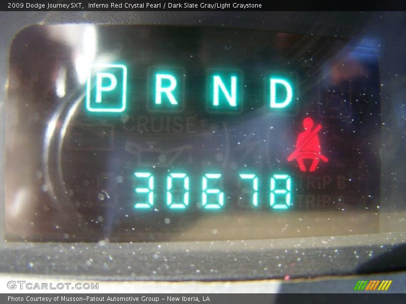 Inferno Red Crystal Pearl / Dark Slate Gray/Light Graystone 2009 Dodge Journey SXT