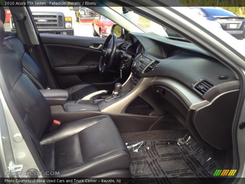 Palladium Metallic / Ebony 2010 Acura TSX Sedan