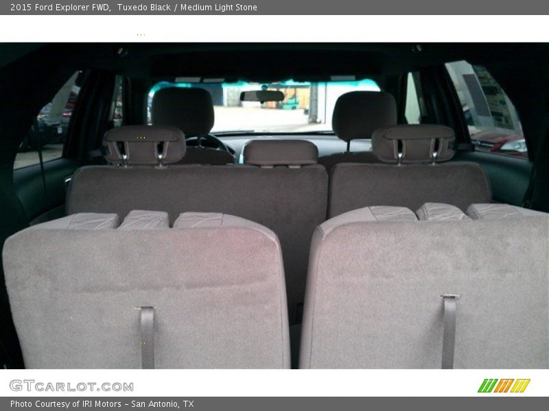 Tuxedo Black / Medium Light Stone 2015 Ford Explorer FWD