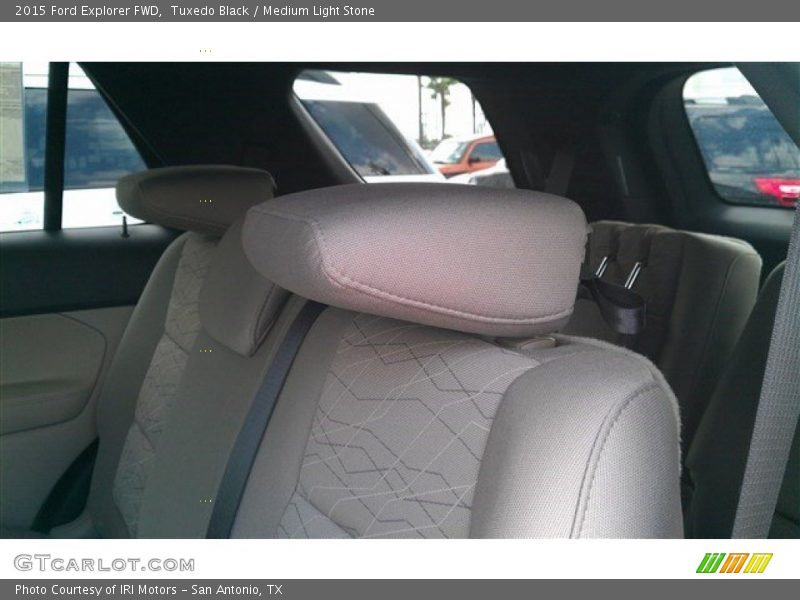 Tuxedo Black / Medium Light Stone 2015 Ford Explorer FWD