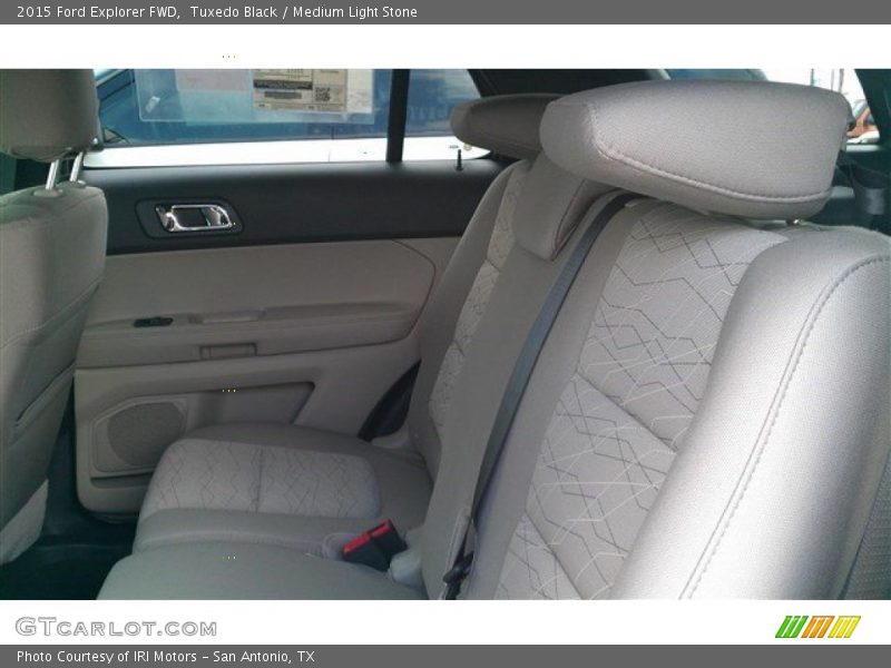 Tuxedo Black / Medium Light Stone 2015 Ford Explorer FWD