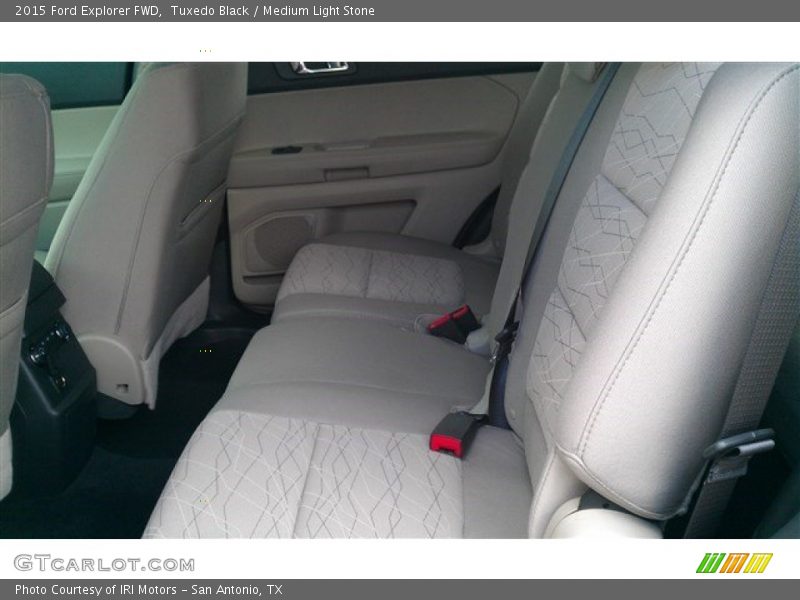 Tuxedo Black / Medium Light Stone 2015 Ford Explorer FWD