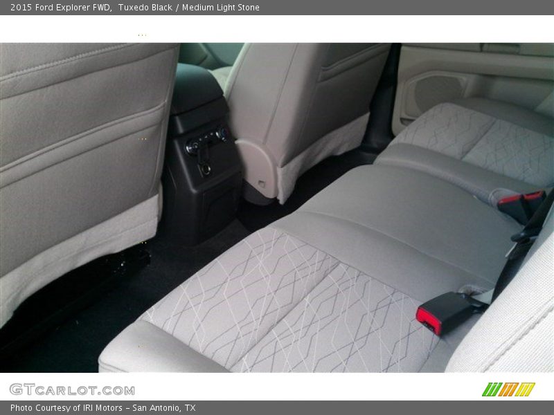 Tuxedo Black / Medium Light Stone 2015 Ford Explorer FWD