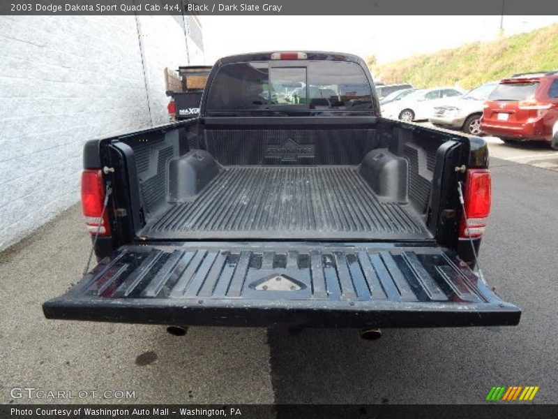 Black / Dark Slate Gray 2003 Dodge Dakota Sport Quad Cab 4x4