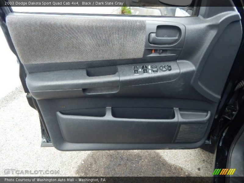 Black / Dark Slate Gray 2003 Dodge Dakota Sport Quad Cab 4x4