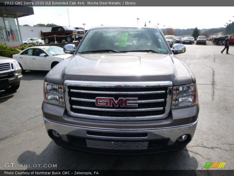 Mocha Steel Metallic / Ebony 2012 GMC Sierra 1500 SLE Extended Cab 4x4