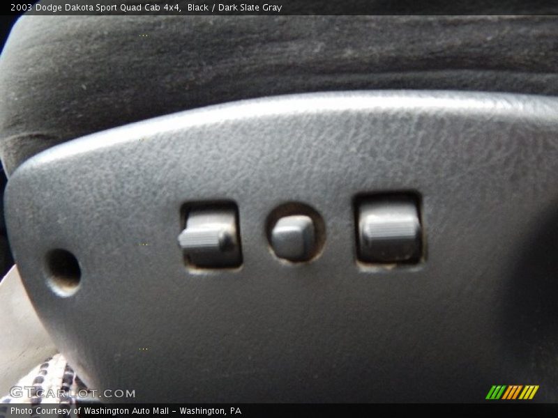 Black / Dark Slate Gray 2003 Dodge Dakota Sport Quad Cab 4x4