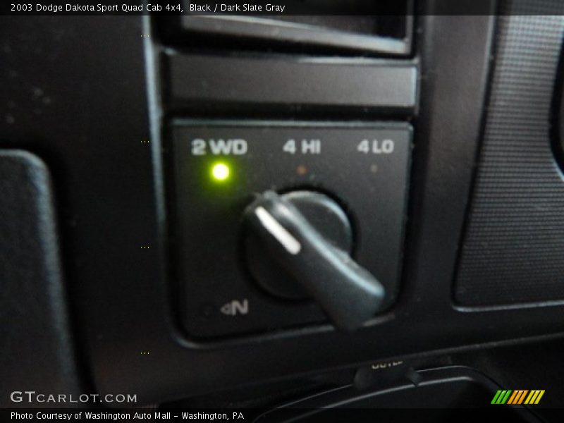 Black / Dark Slate Gray 2003 Dodge Dakota Sport Quad Cab 4x4