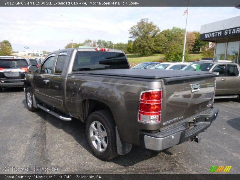 Mocha Steel Metallic / Ebony 2012 GMC Sierra 1500 SLE Extended Cab 4x4