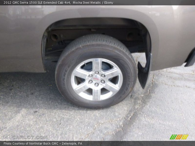 Mocha Steel Metallic / Ebony 2012 GMC Sierra 1500 SLE Extended Cab 4x4