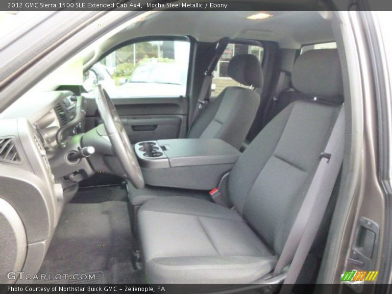 Mocha Steel Metallic / Ebony 2012 GMC Sierra 1500 SLE Extended Cab 4x4