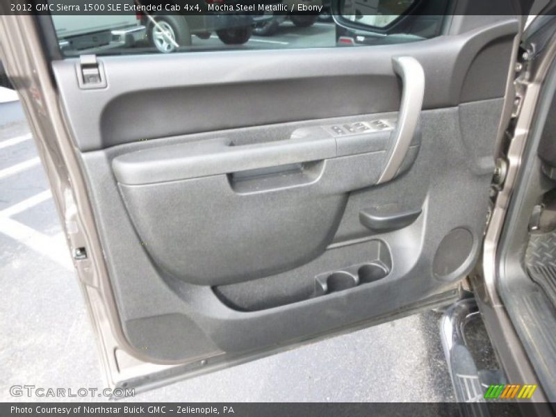 Mocha Steel Metallic / Ebony 2012 GMC Sierra 1500 SLE Extended Cab 4x4