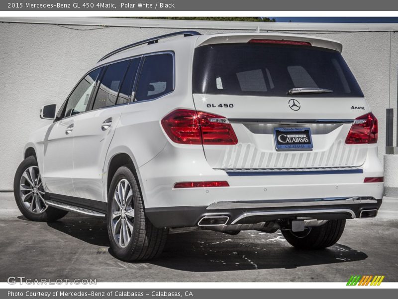 Polar White / Black 2015 Mercedes-Benz GL 450 4Matic