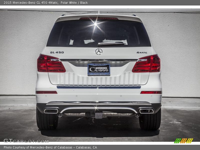 Polar White / Black 2015 Mercedes-Benz GL 450 4Matic