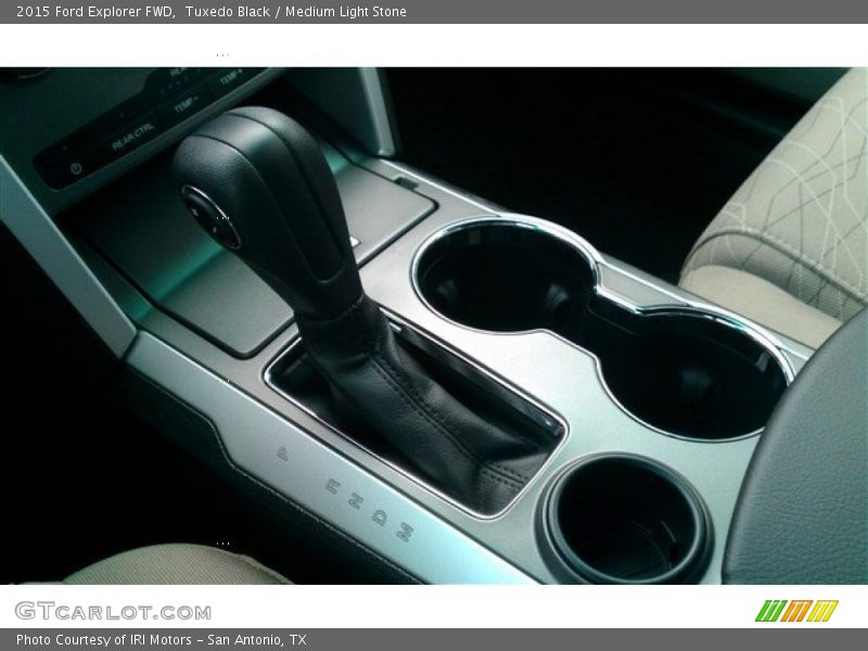 Tuxedo Black / Medium Light Stone 2015 Ford Explorer FWD