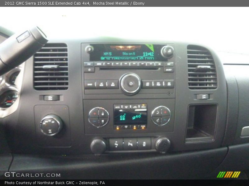 Mocha Steel Metallic / Ebony 2012 GMC Sierra 1500 SLE Extended Cab 4x4