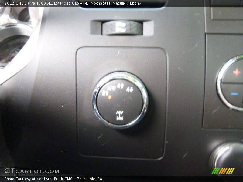 Mocha Steel Metallic / Ebony 2012 GMC Sierra 1500 SLE Extended Cab 4x4