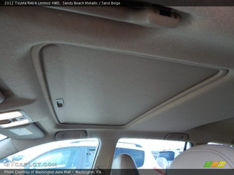 Sandy Beach Metallic / Sand Beige 2012 Toyota RAV4 Limited 4WD