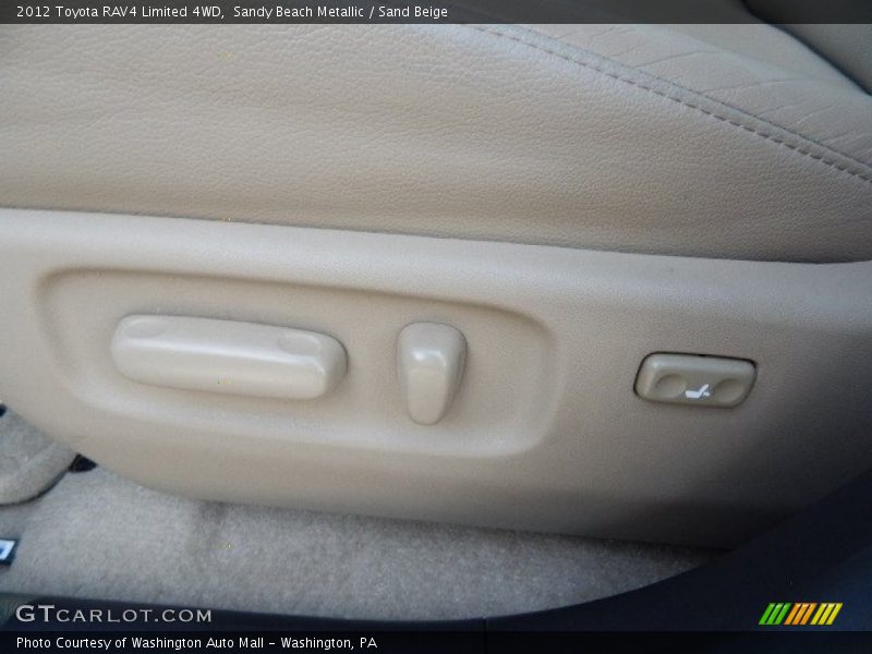 Sandy Beach Metallic / Sand Beige 2012 Toyota RAV4 Limited 4WD