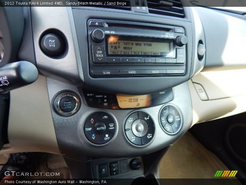Sandy Beach Metallic / Sand Beige 2012 Toyota RAV4 Limited 4WD