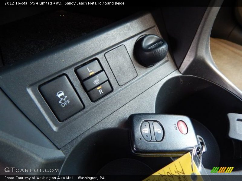 Sandy Beach Metallic / Sand Beige 2012 Toyota RAV4 Limited 4WD
