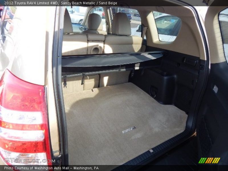 Sandy Beach Metallic / Sand Beige 2012 Toyota RAV4 Limited 4WD