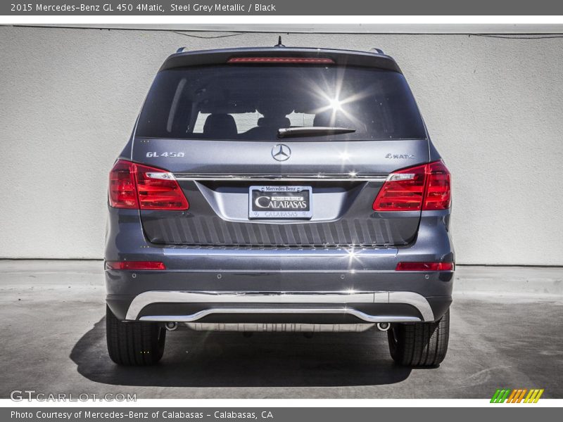 Steel Grey Metallic / Black 2015 Mercedes-Benz GL 450 4Matic
