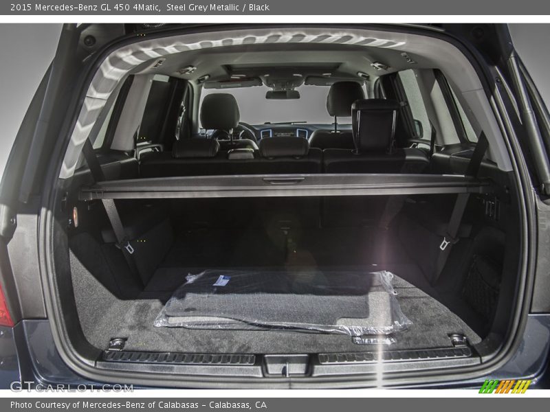 Steel Grey Metallic / Black 2015 Mercedes-Benz GL 450 4Matic