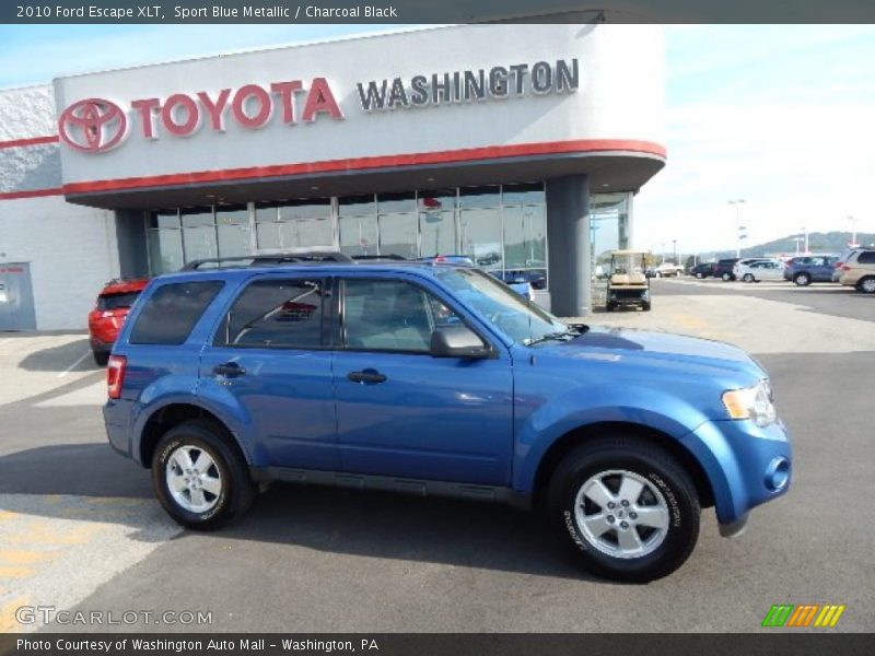 Sport Blue Metallic / Charcoal Black 2010 Ford Escape XLT