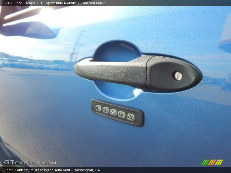 Sport Blue Metallic / Charcoal Black 2010 Ford Escape XLT