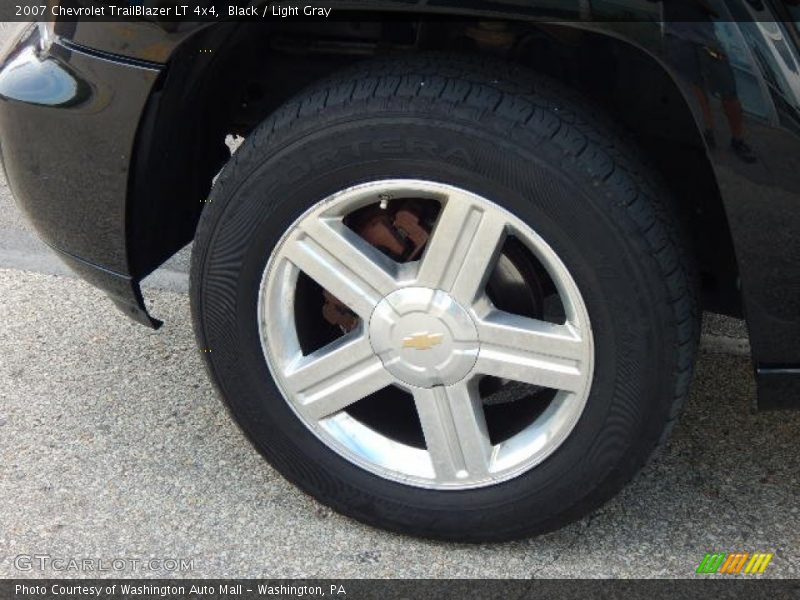 Black / Light Gray 2007 Chevrolet TrailBlazer LT 4x4