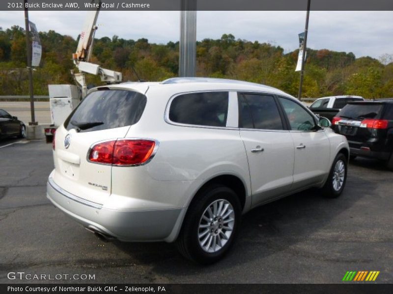White Opal / Cashmere 2012 Buick Enclave AWD