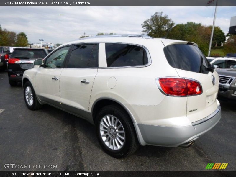 White Opal / Cashmere 2012 Buick Enclave AWD