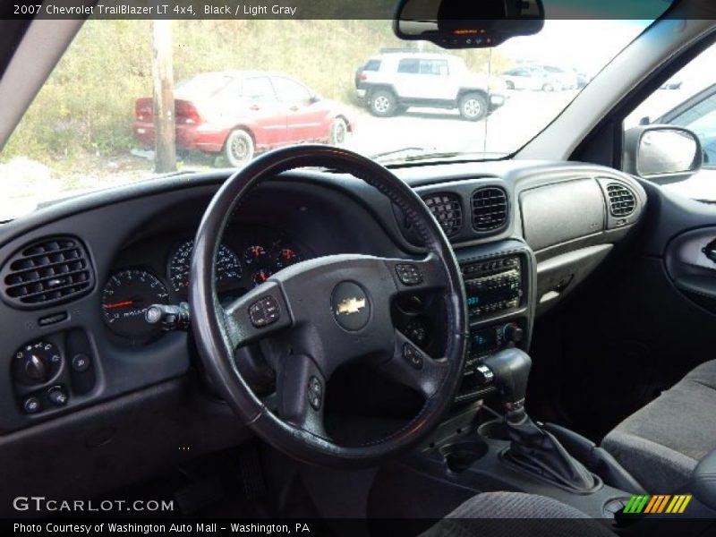 Black / Light Gray 2007 Chevrolet TrailBlazer LT 4x4