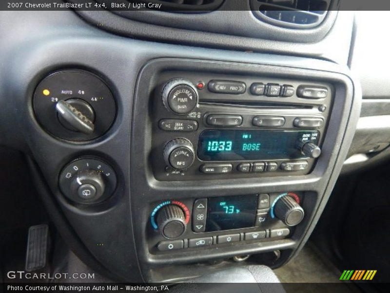Black / Light Gray 2007 Chevrolet TrailBlazer LT 4x4