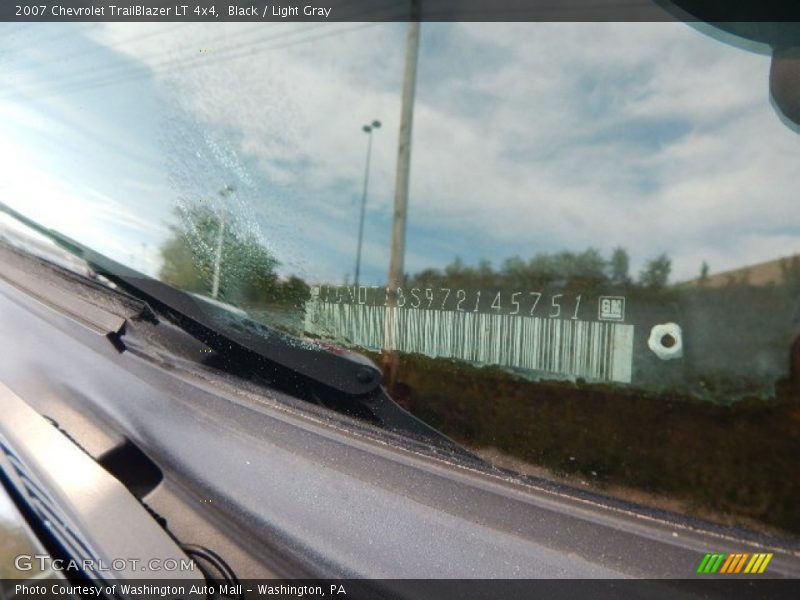 Black / Light Gray 2007 Chevrolet TrailBlazer LT 4x4