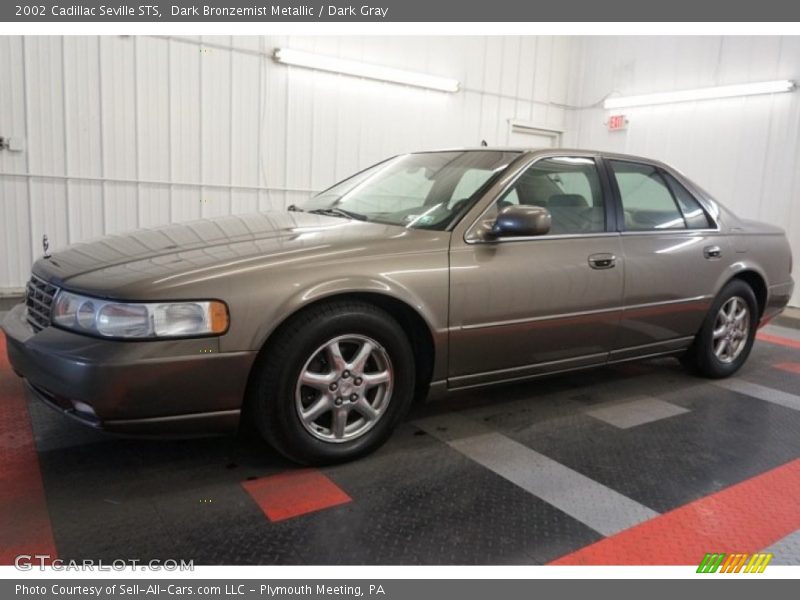 Dark Bronzemist Metallic / Dark Gray 2002 Cadillac Seville STS