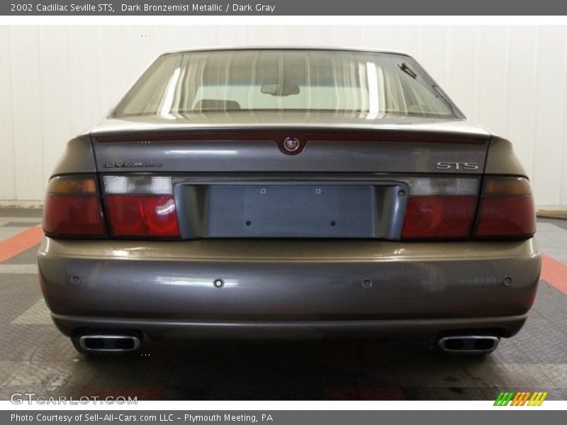 Dark Bronzemist Metallic / Dark Gray 2002 Cadillac Seville STS